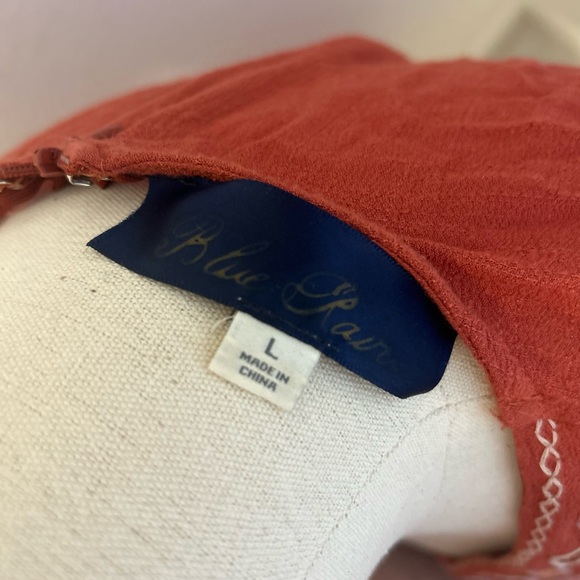 Blue Rain Dress Large - Picture 3 of 3